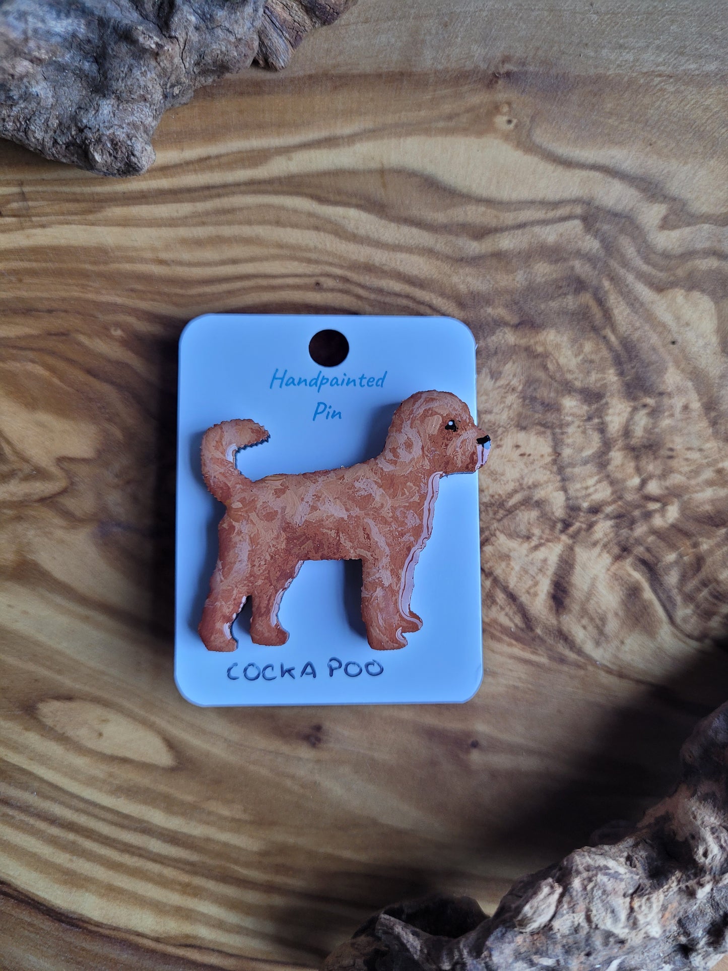 Cockapoo Pins - Original Painted Pins