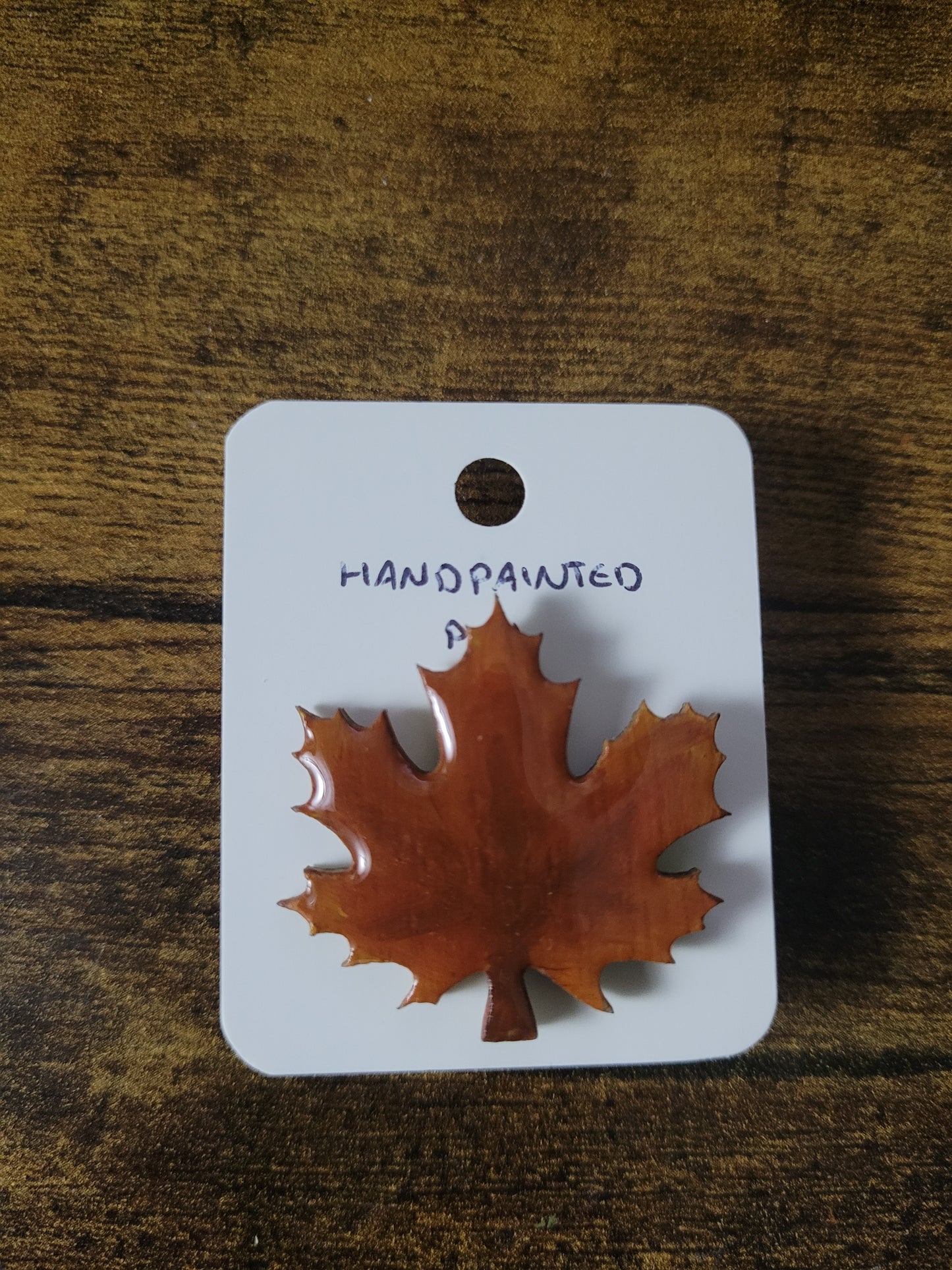 Maple Leaf Pins - Original Paintings