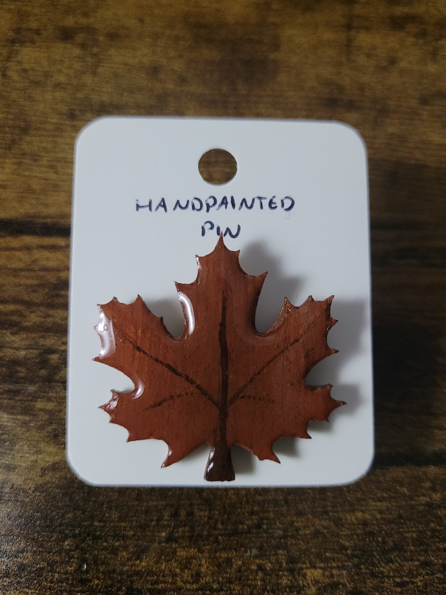 Maple Leaf Pins - Original Paintings