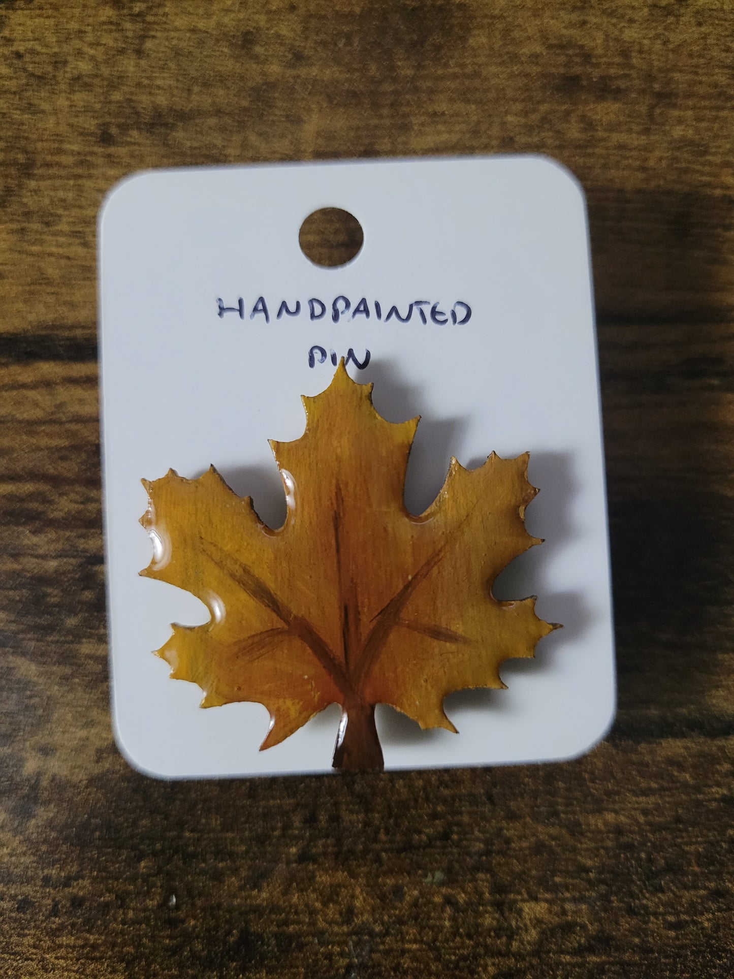 Maple Leaf Pins - Original Paintings