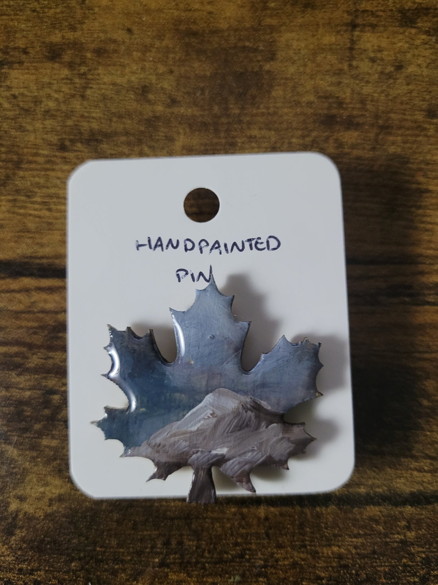 Maple Leaf Pins - Original Paintings