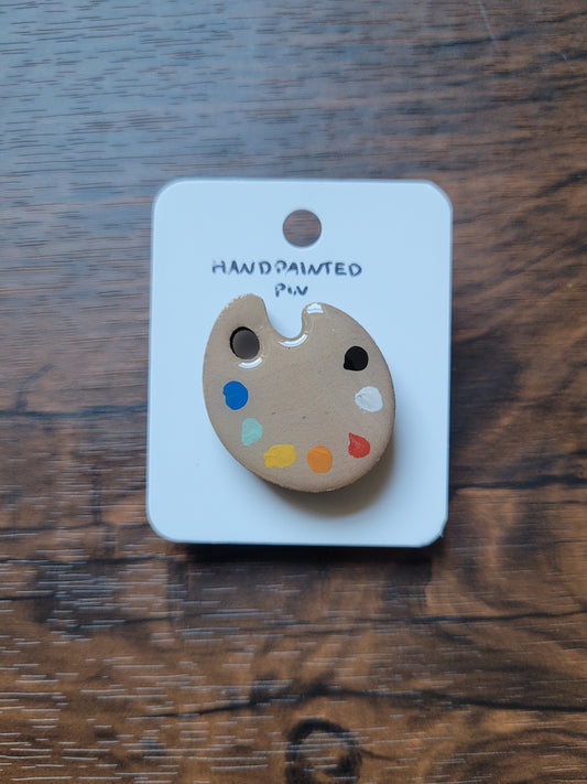 Painted Palette Pins