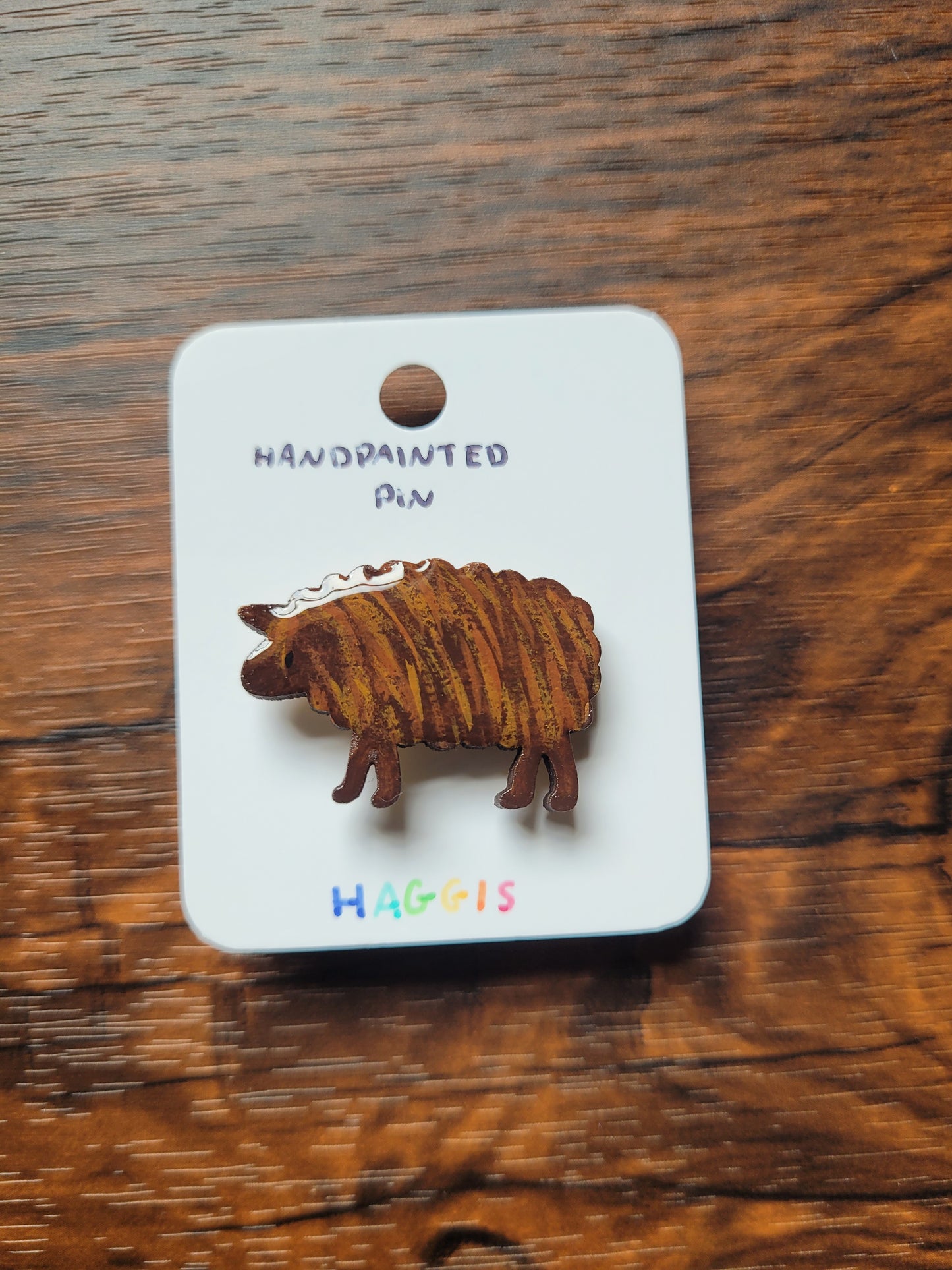 Haggis Pins - Original Paintings