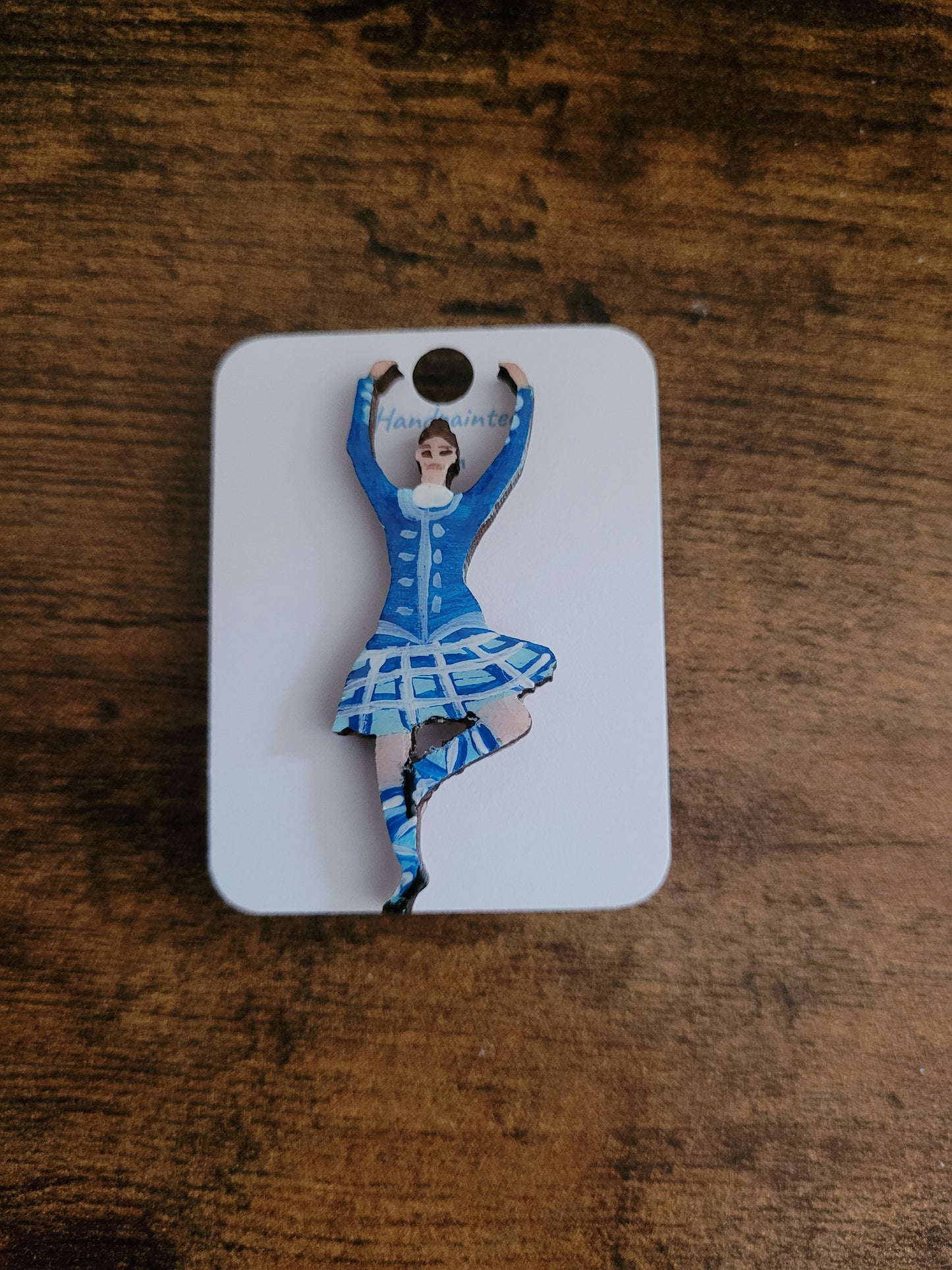 Highland Dancers Pins - Original Paintings