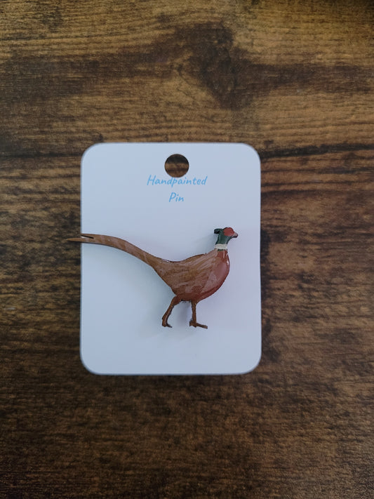 Painted Pheasant Pins