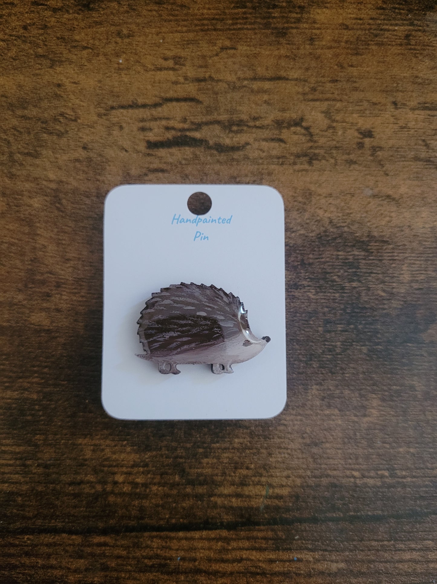 Hedgehog Pin - Original Paintings