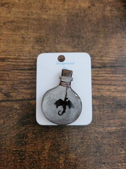 Potion Bottle Pins - Original Paintings