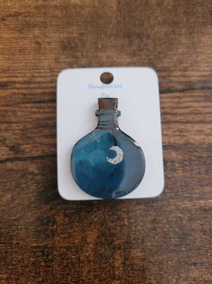 Potion Bottle Pins - Original Paintings
