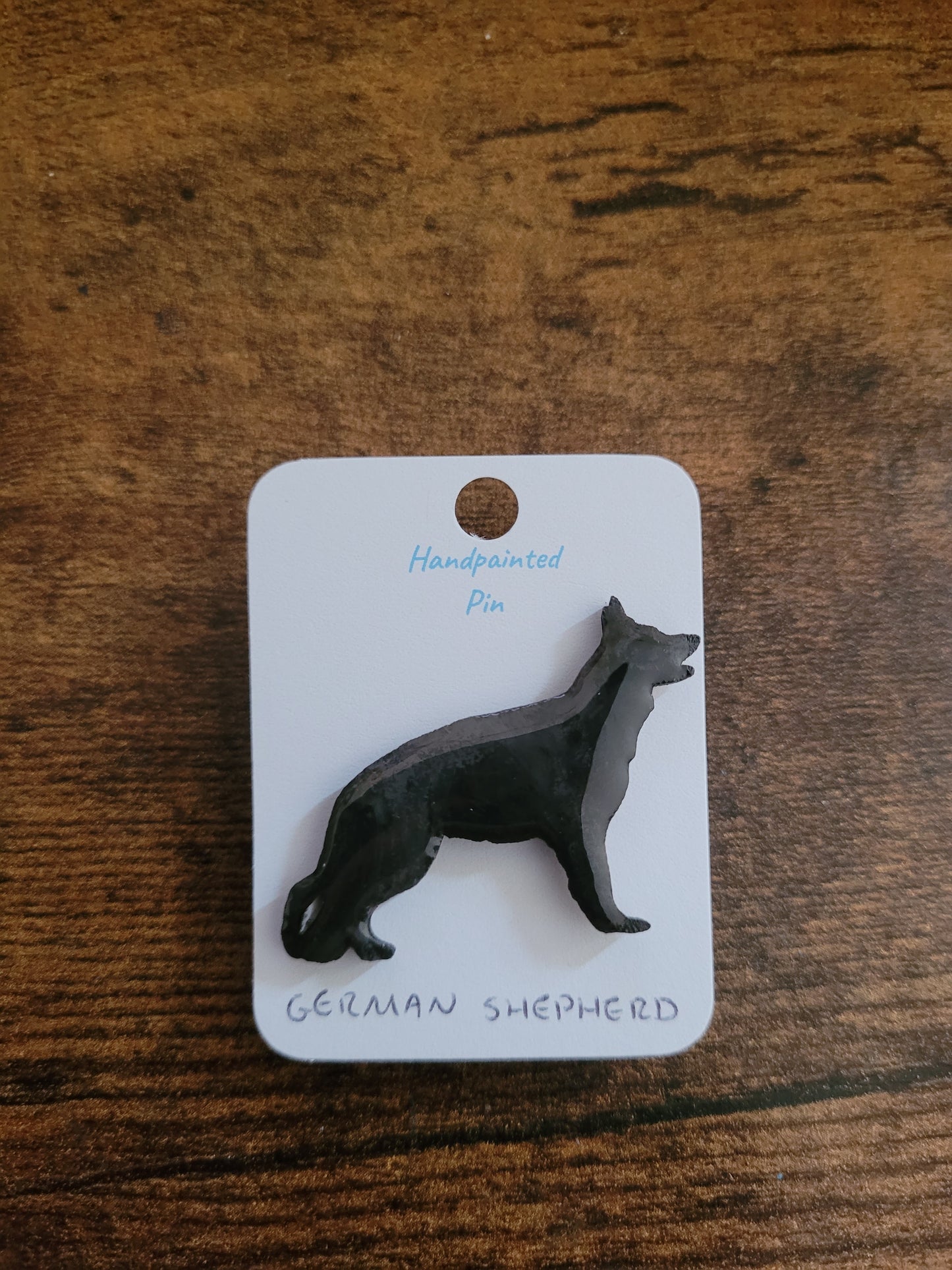 German Shepherd Pins - Original Painted Pins