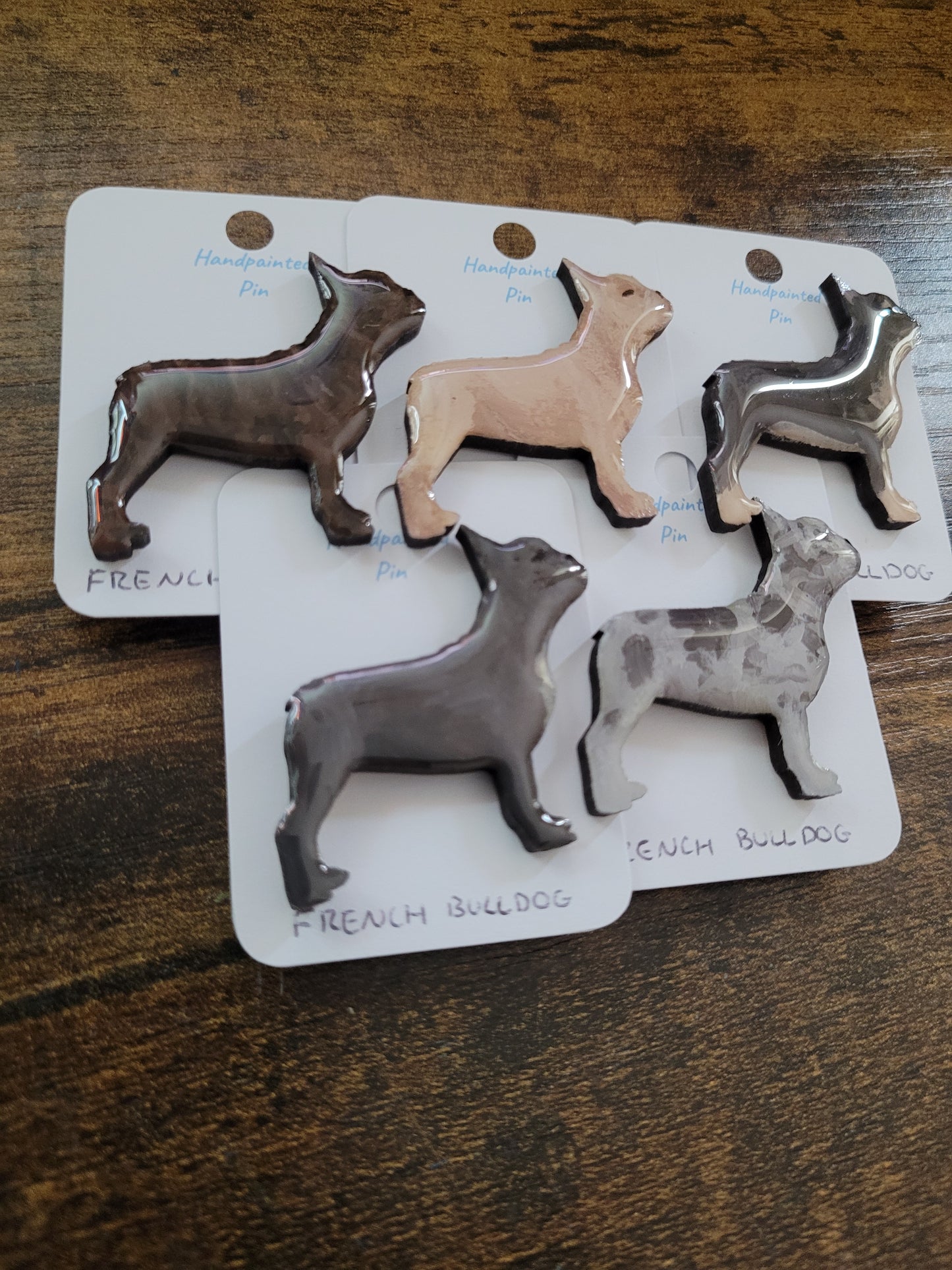 French Bulldog Pins - Original Painted Pins