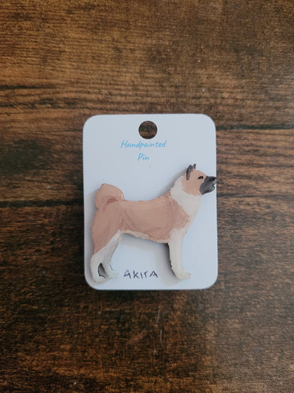 Akita Pins - Original Painted Pins