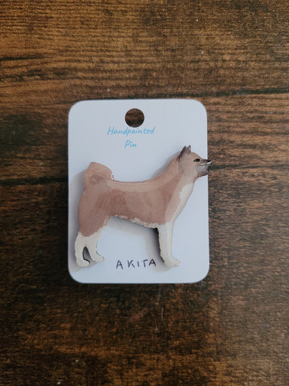 Akita Pins - Original Painted Pins