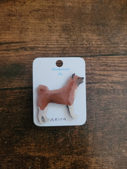 Akita Pins - Original Painted Pins