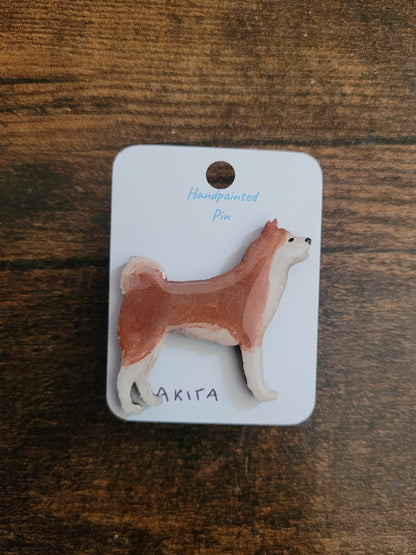 Akita Pins - Original Painted Pins