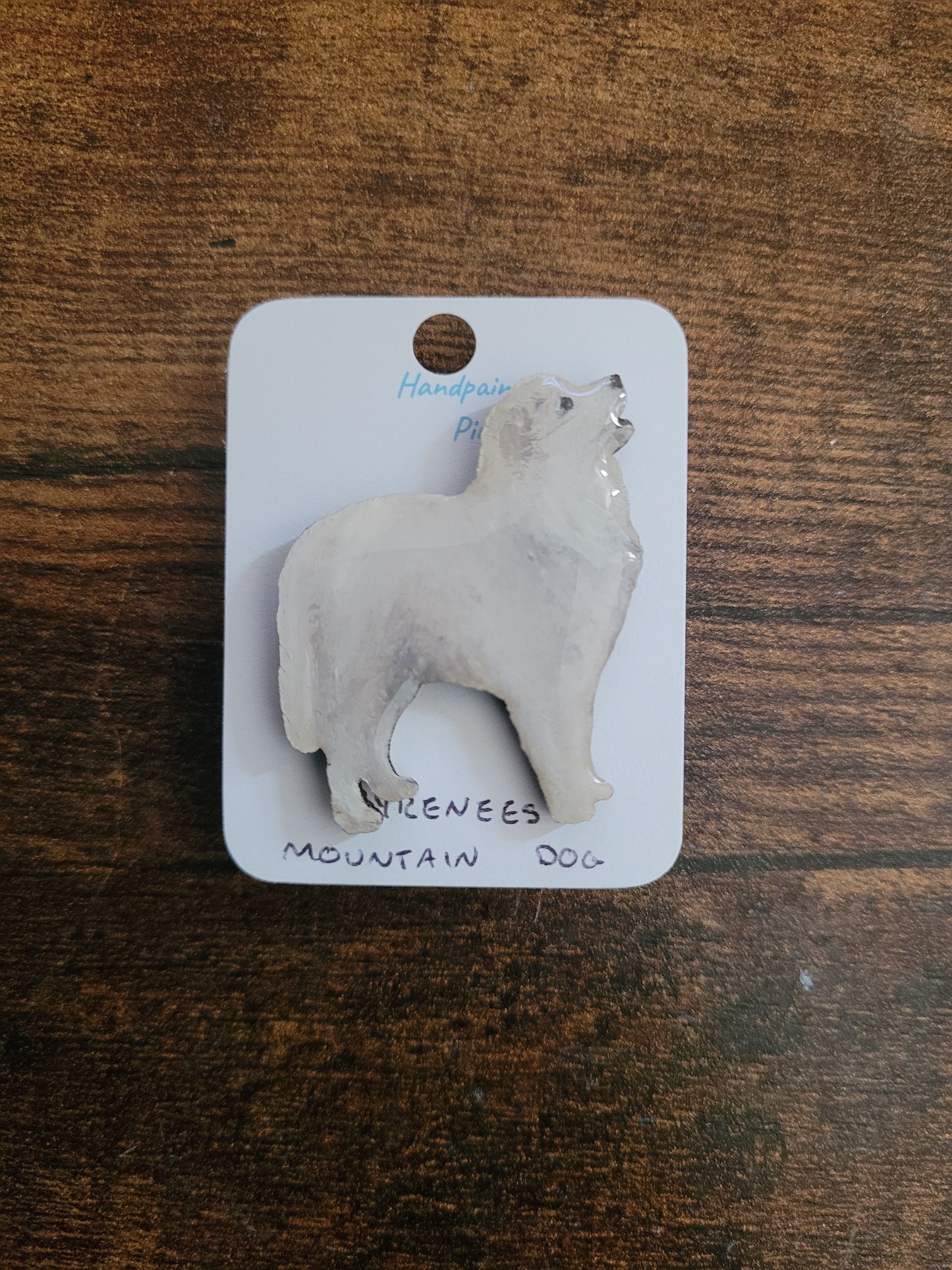 Pyrenees Mountain Dog Pins - Original Painted Pins