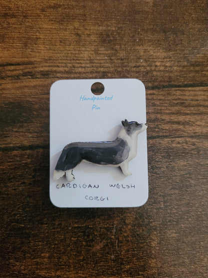 Cardigan Welsh Corgie Pins - Original Painted Pins