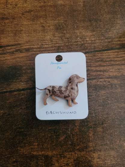 Dachshund Pins - Original Painted Pins