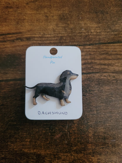 Dachshund Pins - Original Painted Pins