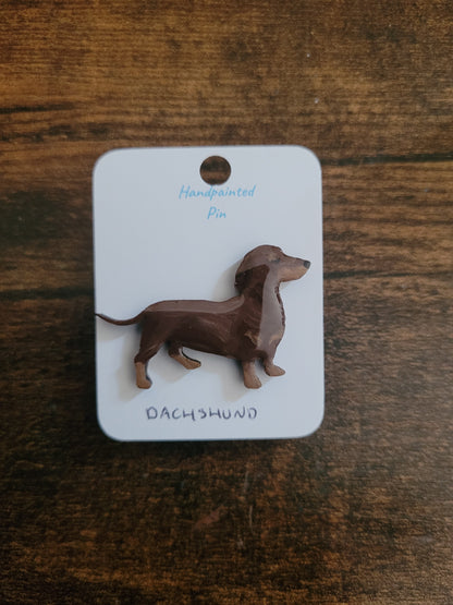 Dachshund Pins - Original Painted Pins