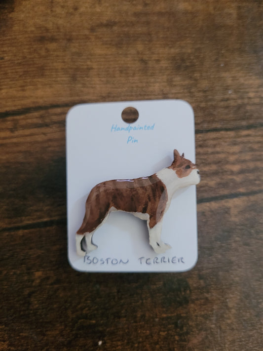 Boston Terrier Pins - Original Painted Pins