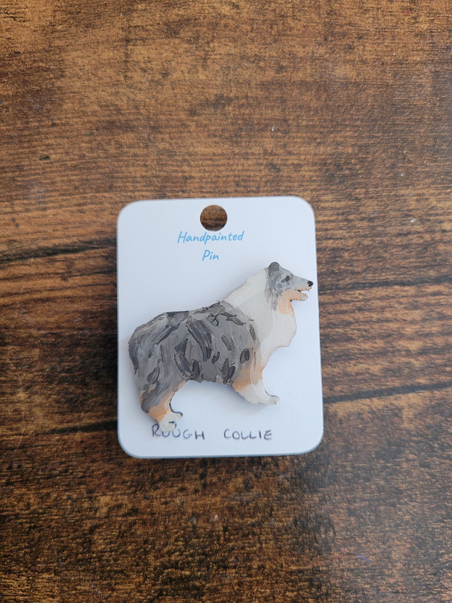 Rough Collie Pins - Original Painted Pins