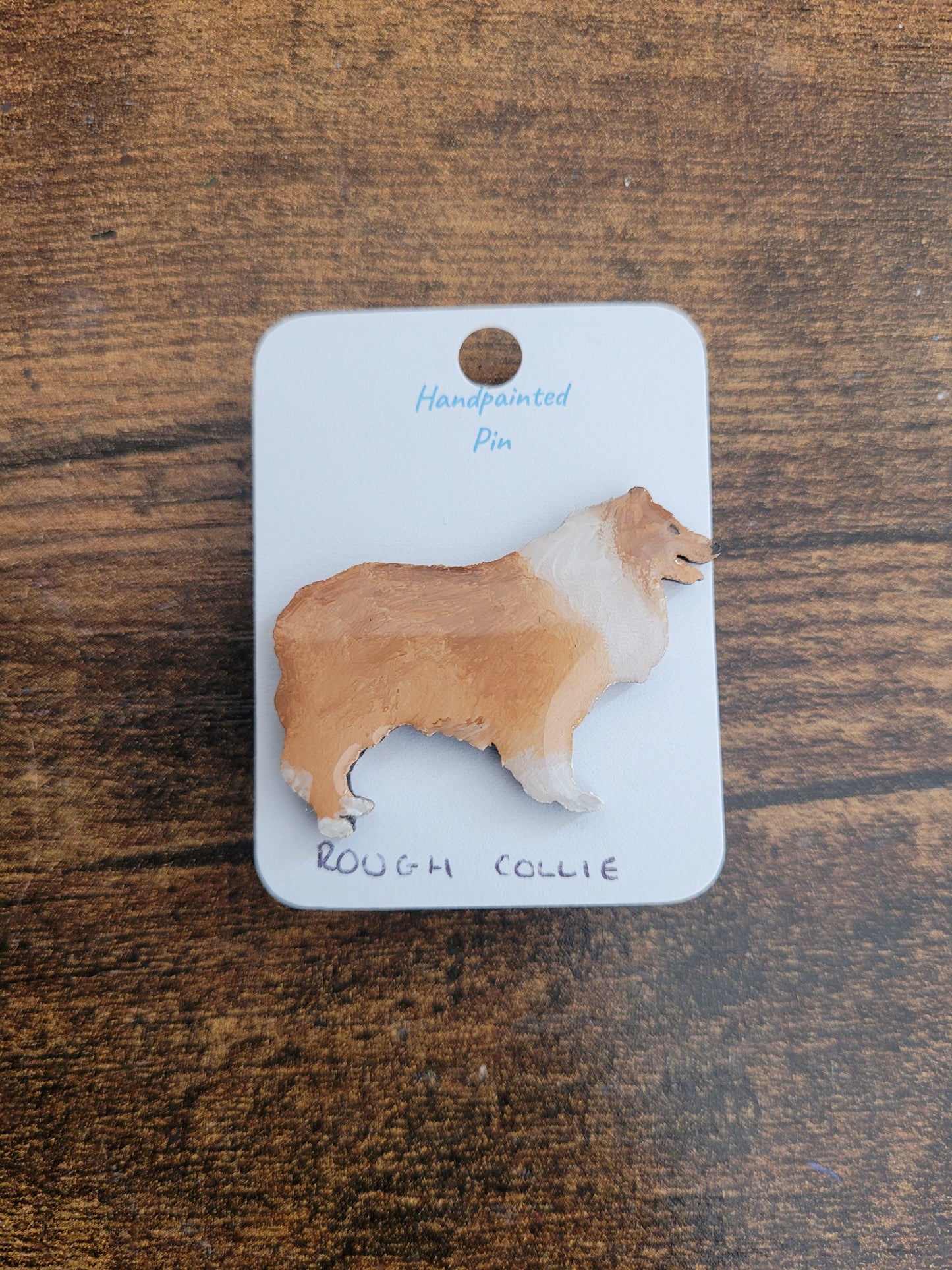 Rough Collie Pins - Original Painted Pins