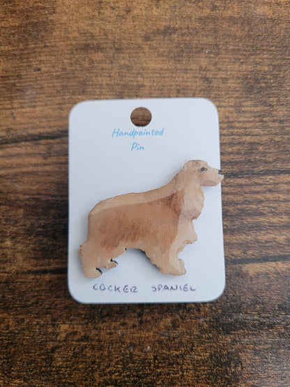 Cocker Spaniel Pins - Original Painted Pins