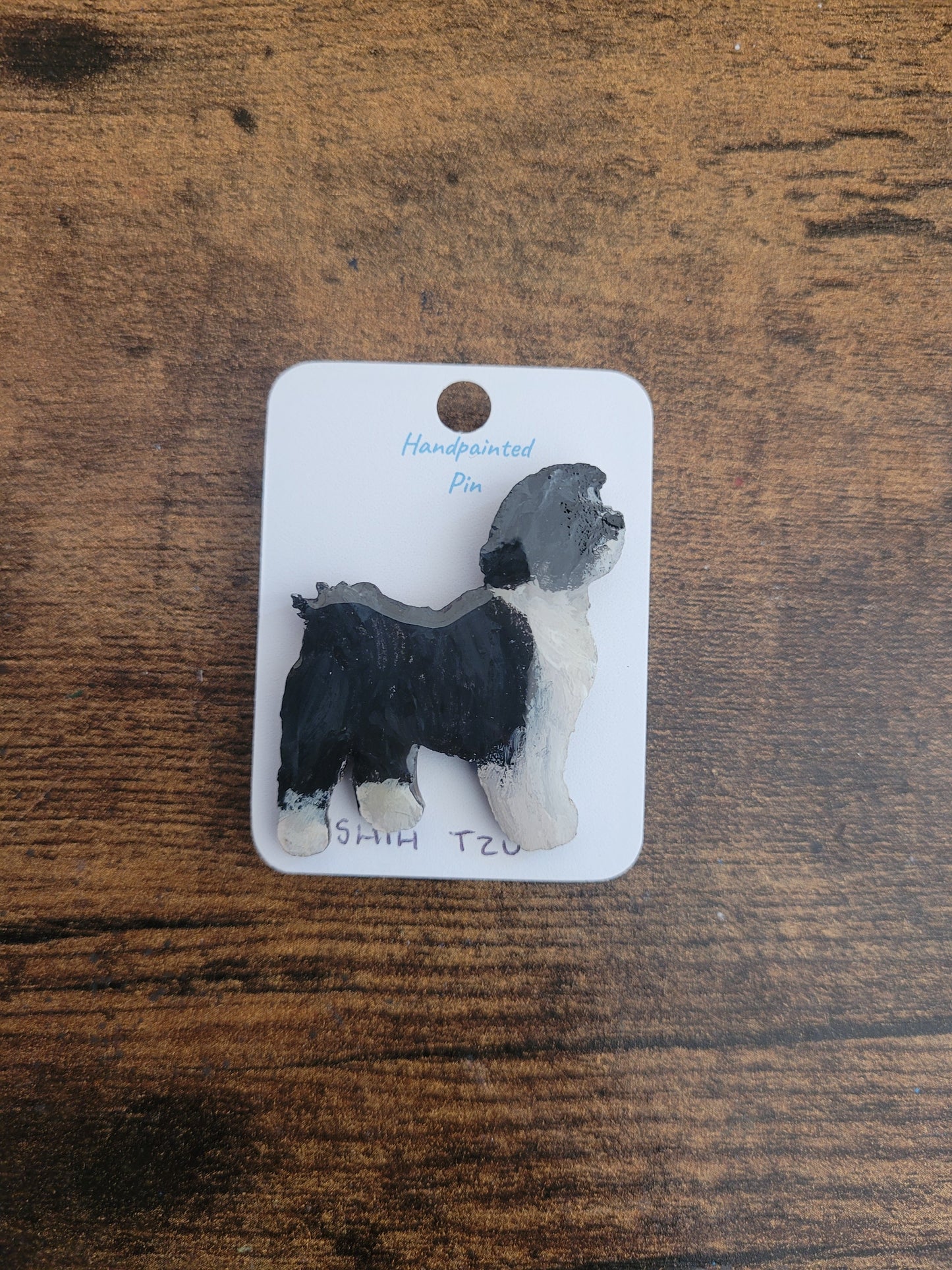 Shih Tzu Pins - Original Painted Pins