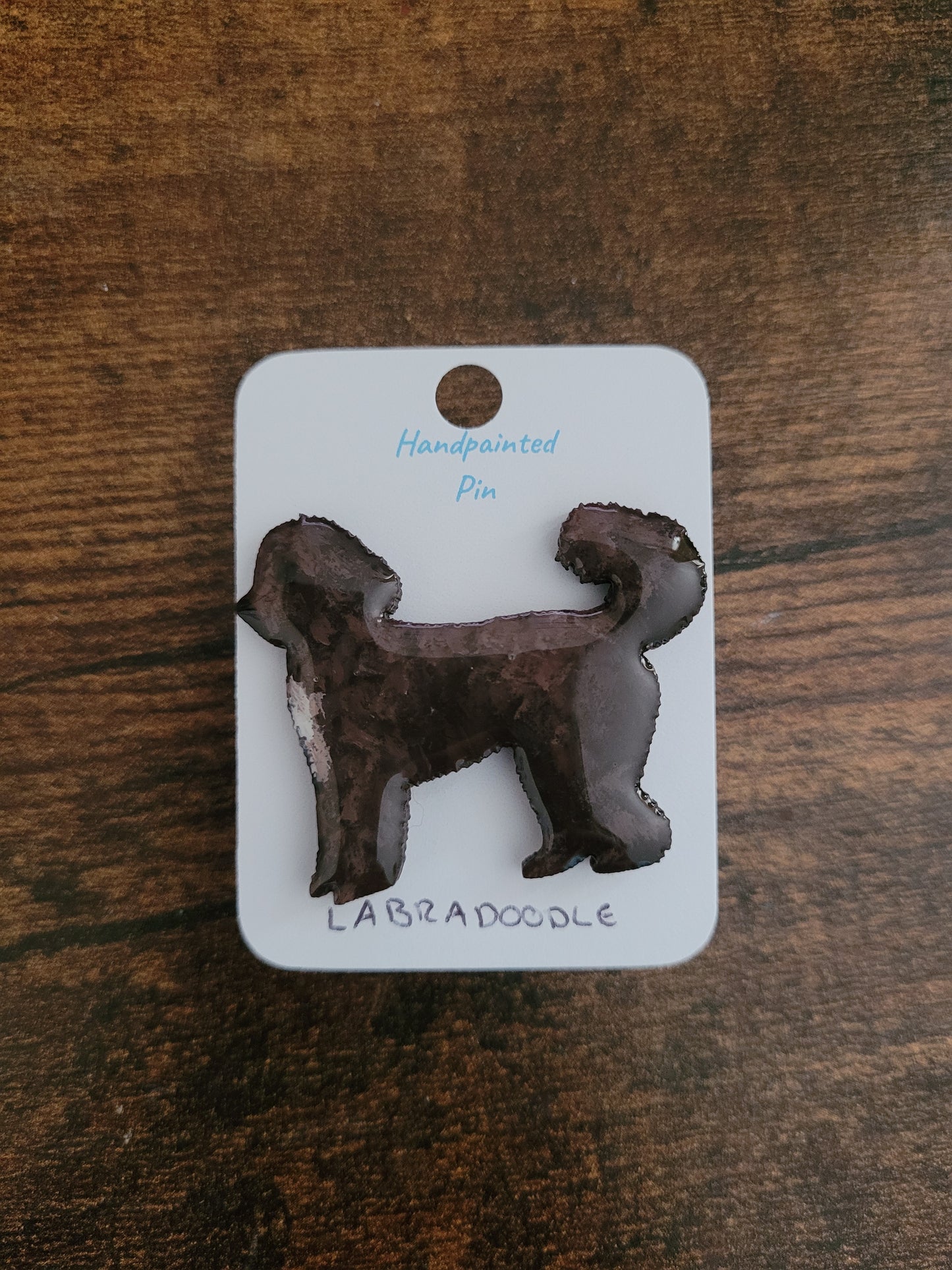 Labradoodle Pins - Original Painted Pins