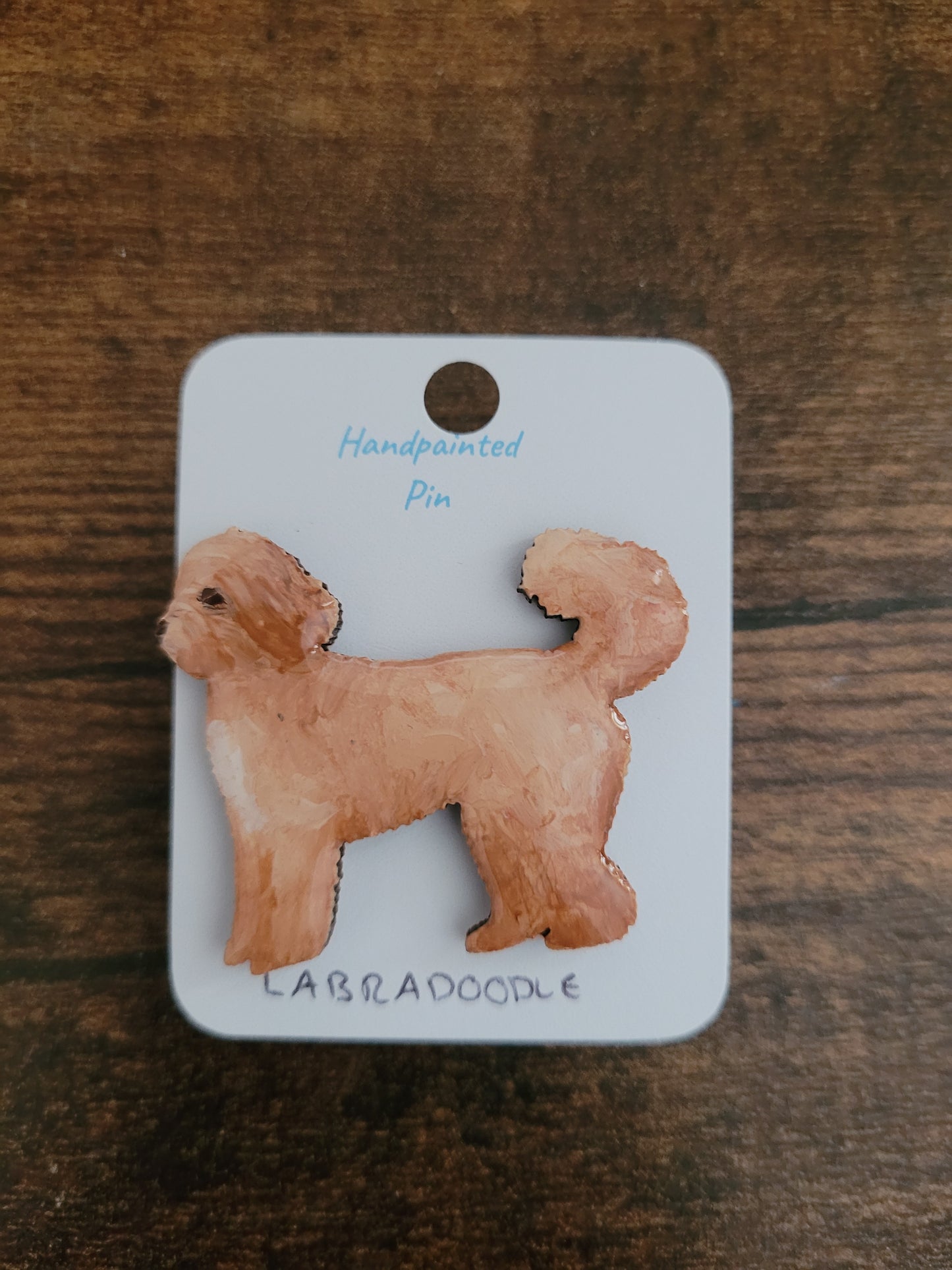 Labradoodle Pins - Original Painted Pins