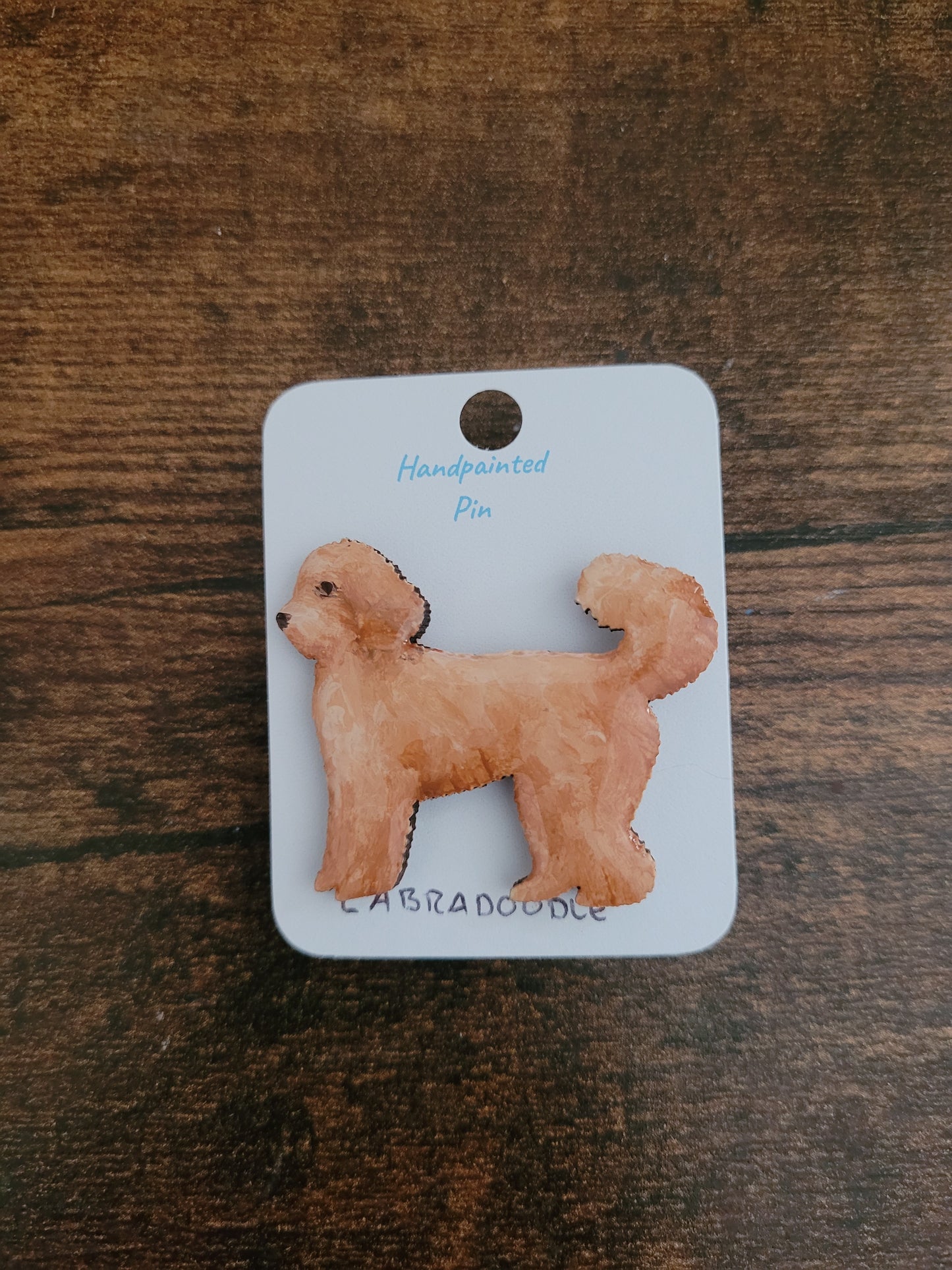 Labradoodle Pins - Original Painted Pins