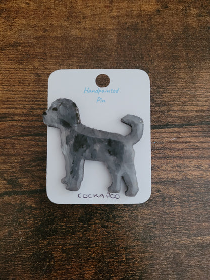 Cockapoo Pins - Original Painted Pins