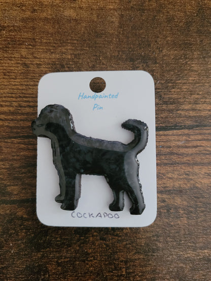 Cockapoo Pins - Original Painted Pins