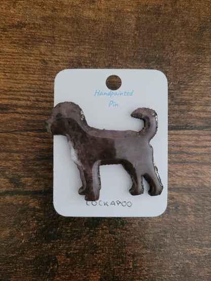 Cockapoo Pins - Original Painted Pins