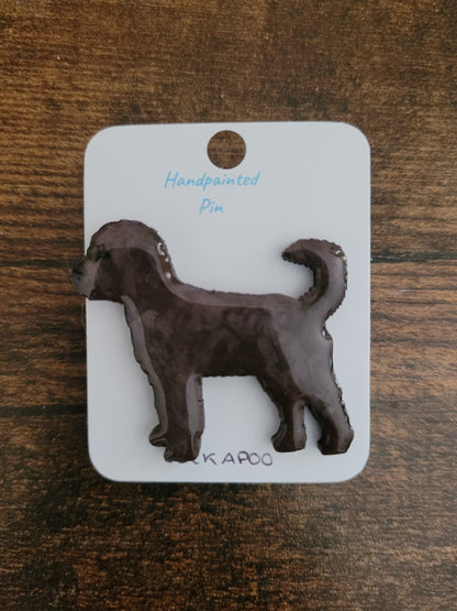 Cockapoo Pins - Original Painted Pins