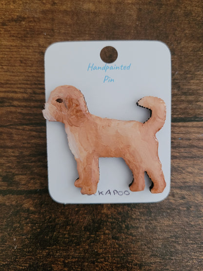 Cockapoo Pins - Original Painted Pins