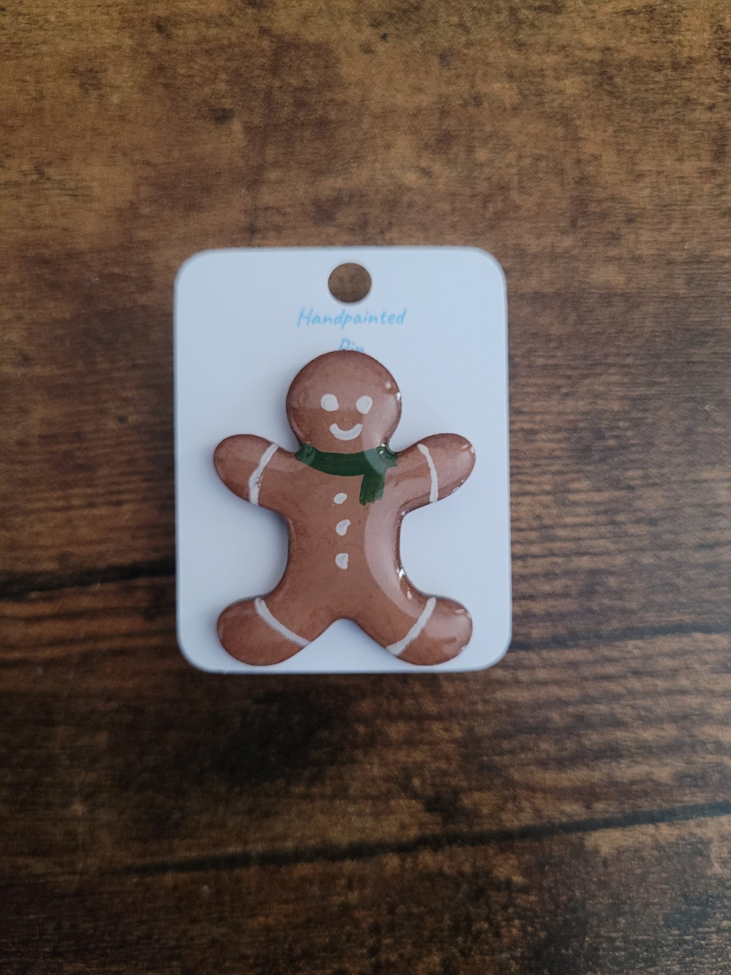 Gingerbread Man Pins - Original Painted Pins