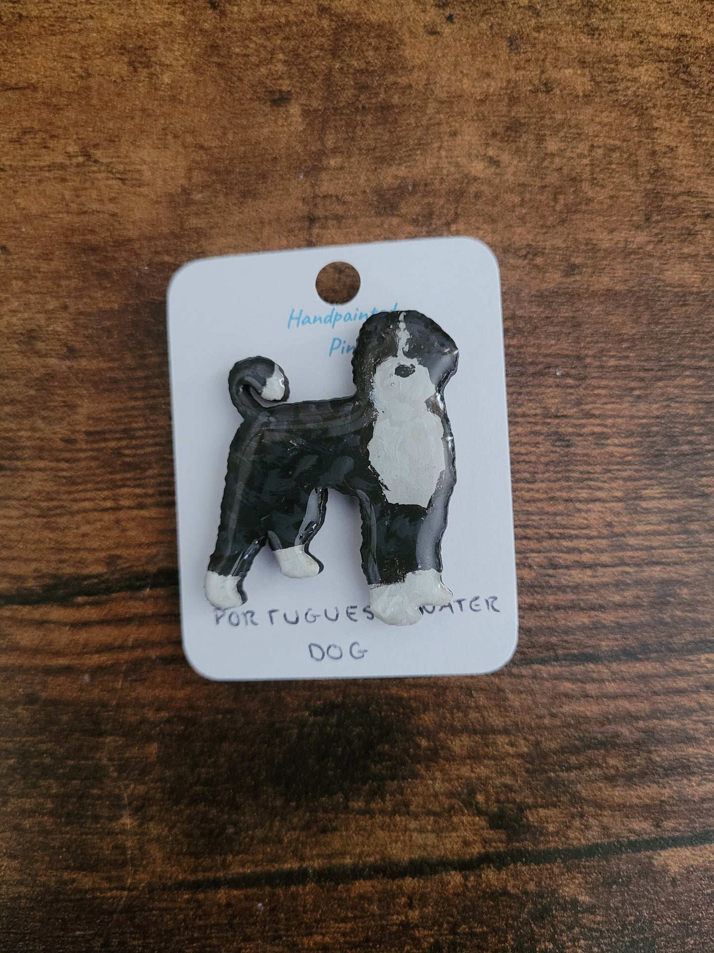 Portuguese Water Dog Pins - Original Painted Pins