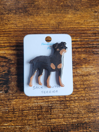 Jack Russel Terrier Pins - Original Painted Pins