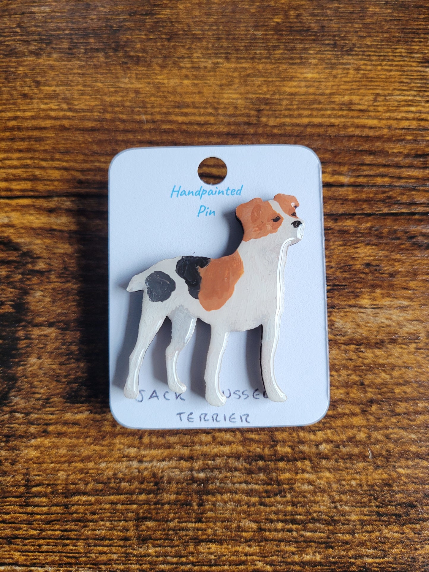 Jack Russel Terrier Pins - Original Painted Pins