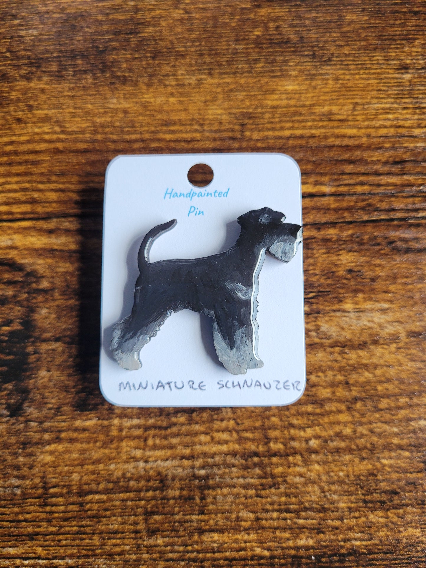 Minature Schnauzer Pins - Original Painted Pins