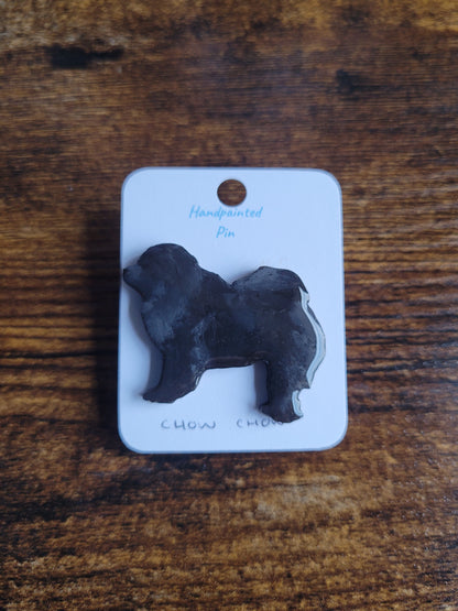 Chow Chow Pins - Original Painted Pins