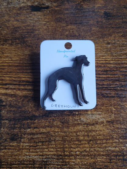 Greyhound Pins - Original Painted Pins