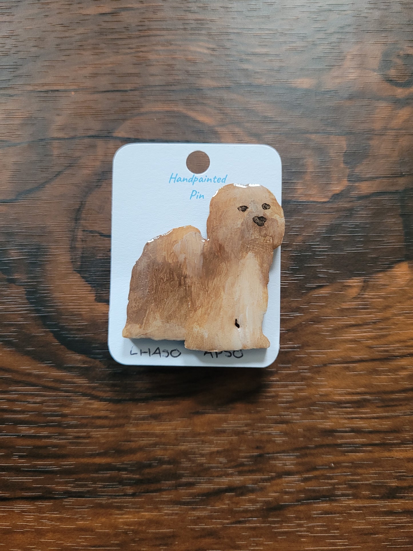 Lhaso Apso Pins - Original Painted Pins