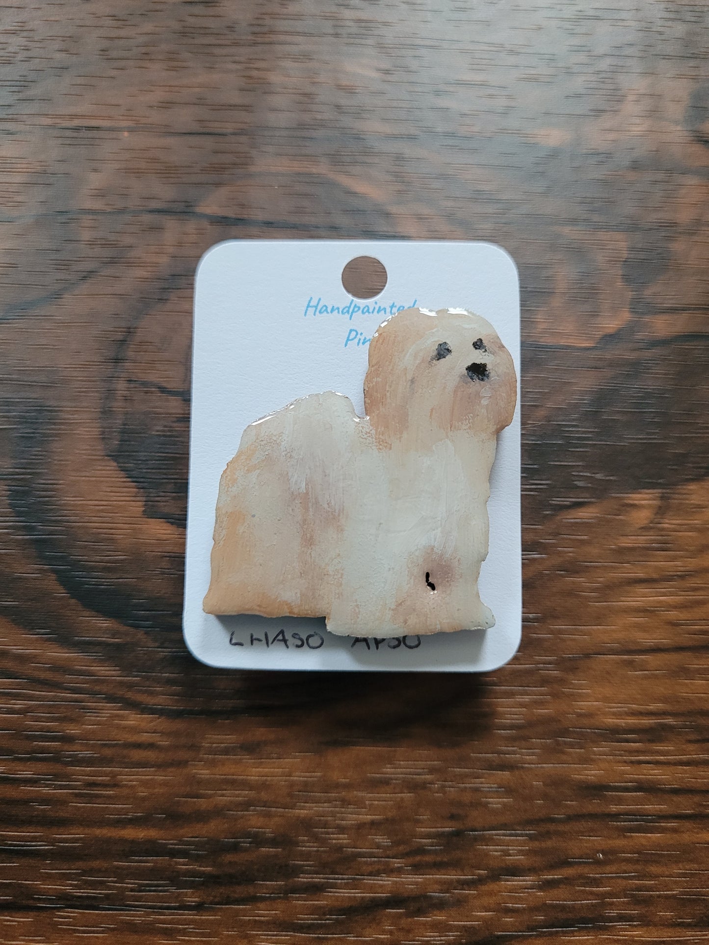 Lhaso Apso Pins - Original Painted Pins