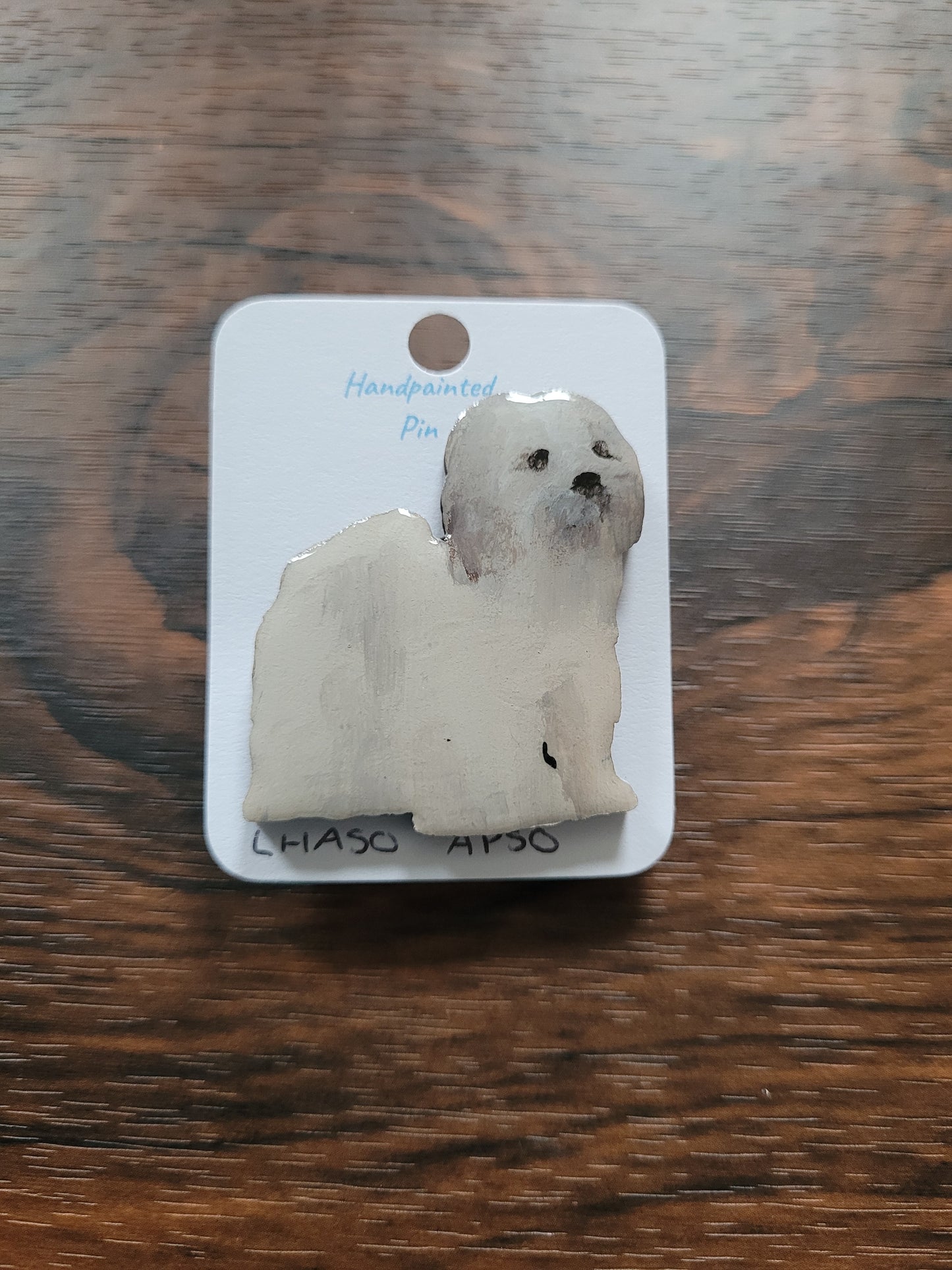 Lhaso Apso Pins - Original Painted Pins