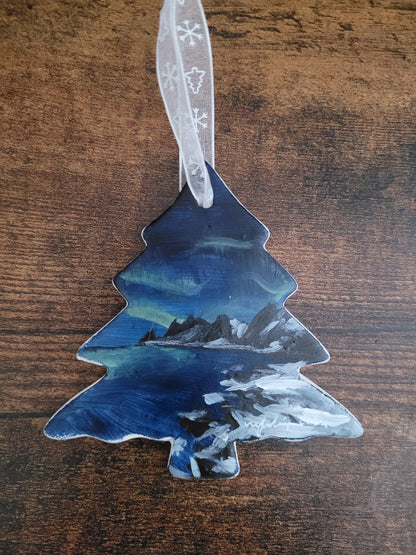 Ceramic Christmas Ornaments - Original Paintings