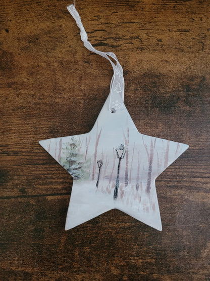 Ceramic Christmas Ornaments - Original Paintings