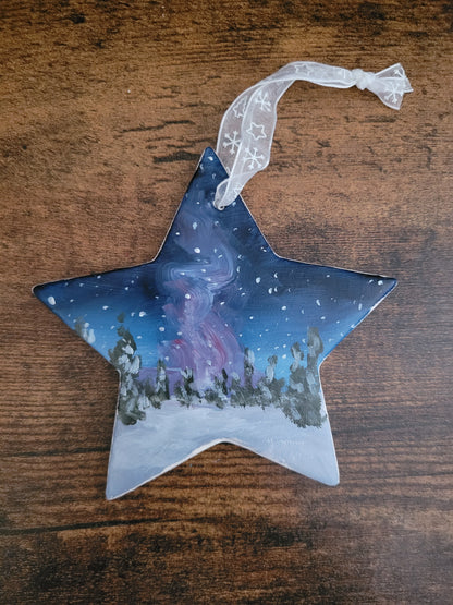 Ceramic Christmas Ornaments - Original Paintings