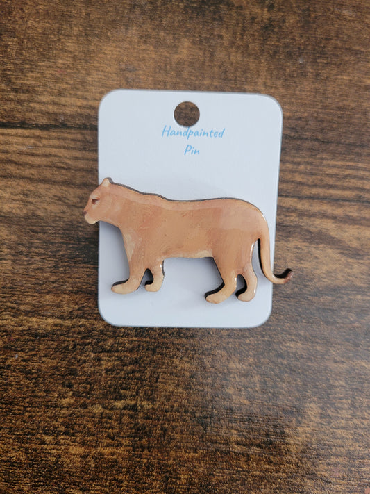 Lioness Pins - Original Painted Pin